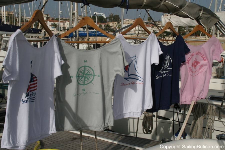 Sexy Sailing T-Shirts for Women