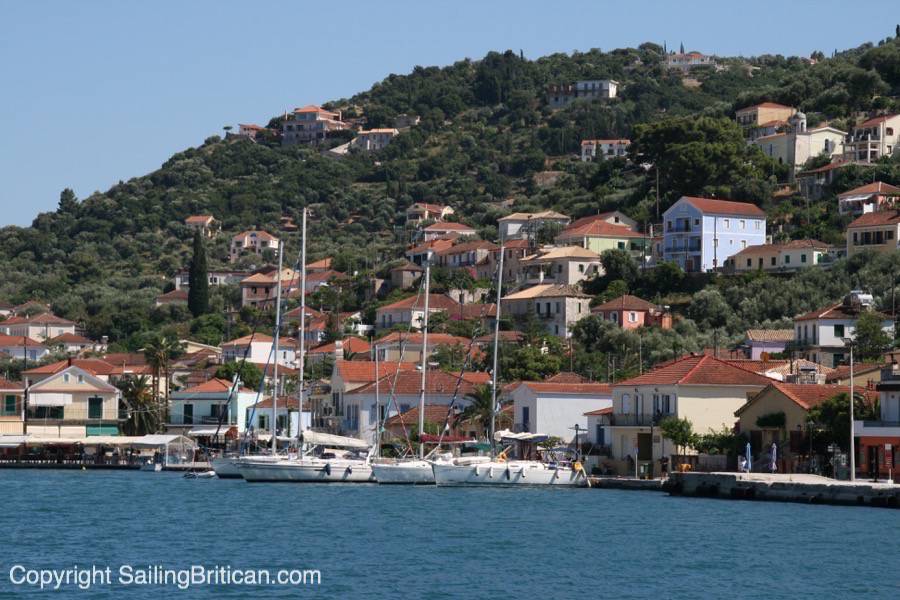 Sailing around the Greek Ionian Islands