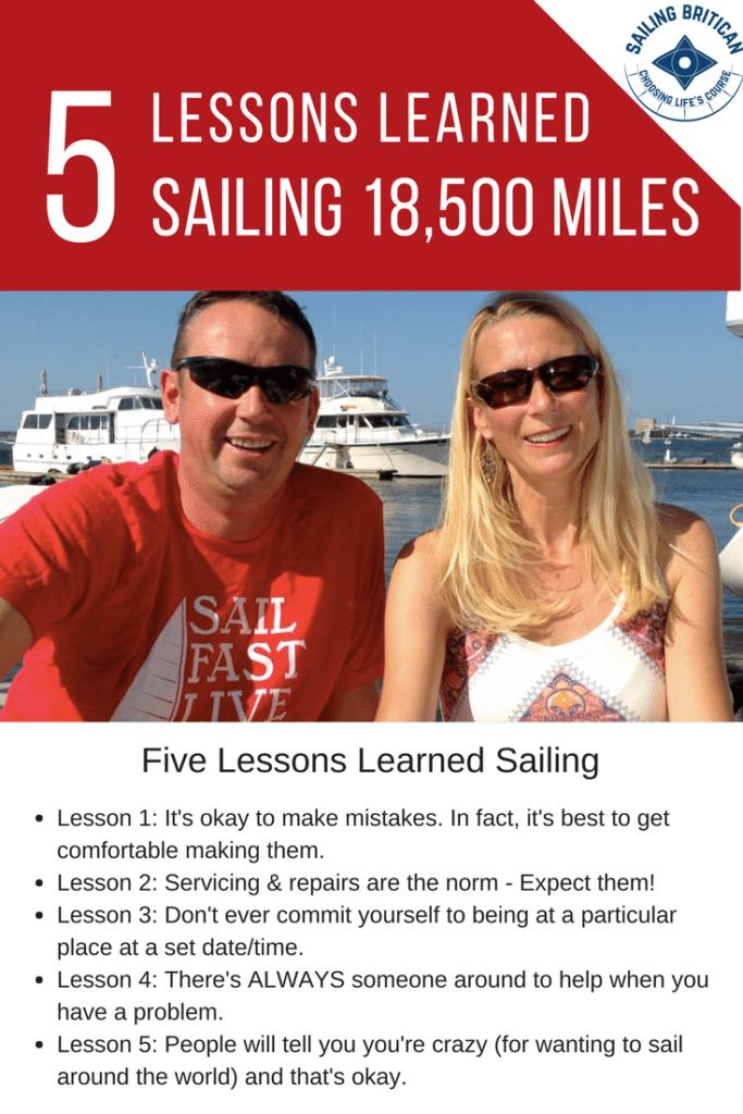 Lessons Learned Sailing