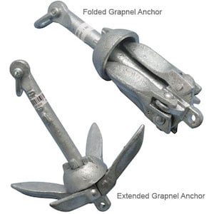 Folded Grapnel Anchor