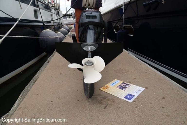 How To Install Outboard Stabilizer Fins Sailing Britican