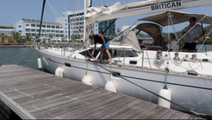 Boat Handling Leaving a Dock