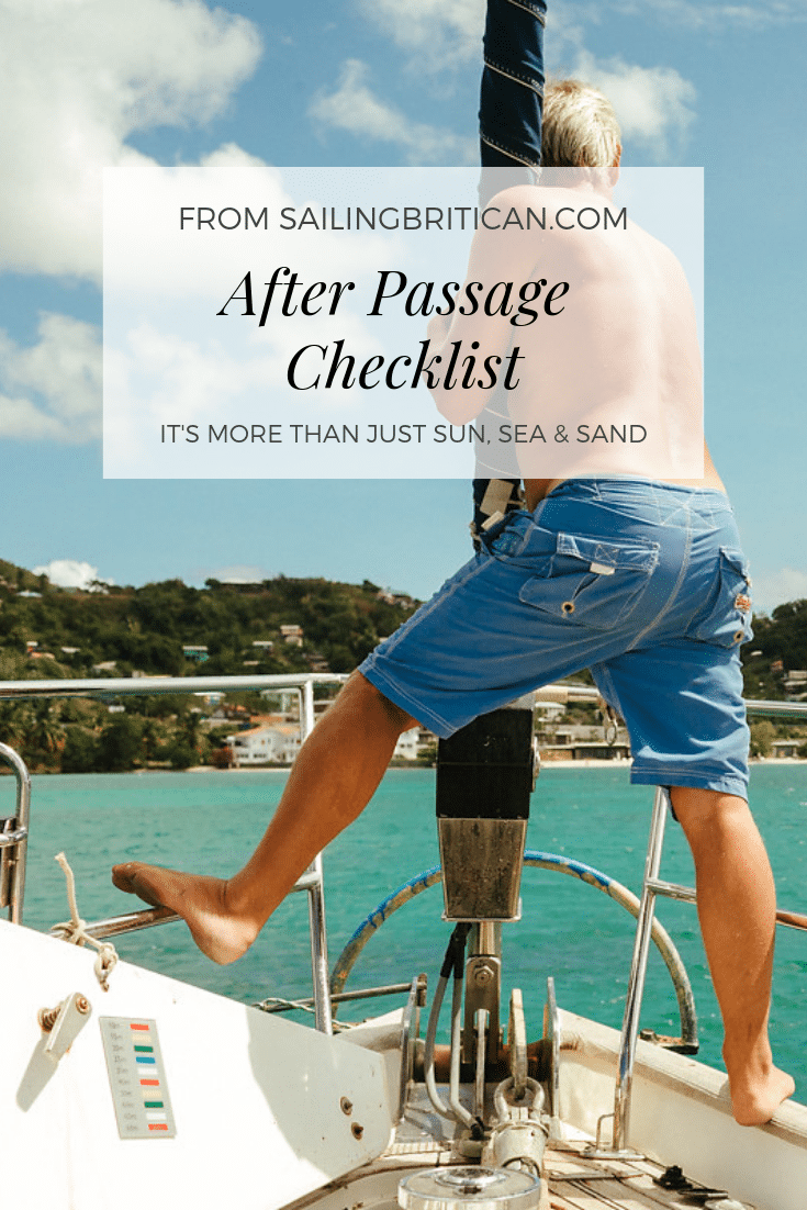 After Passage Checklist
