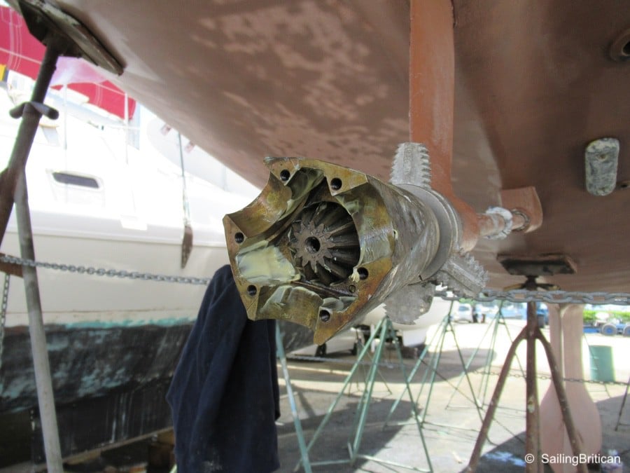 7 Steps To Servicing A Feathering Propeller Sailing Britican