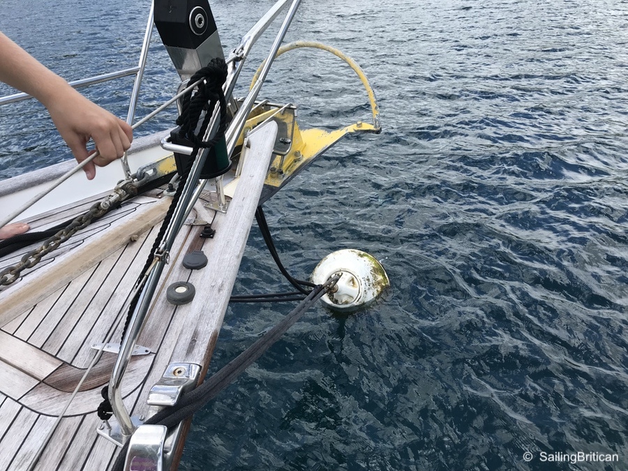 How To Mooring Ball & Mooring Buoy Sailing Britican