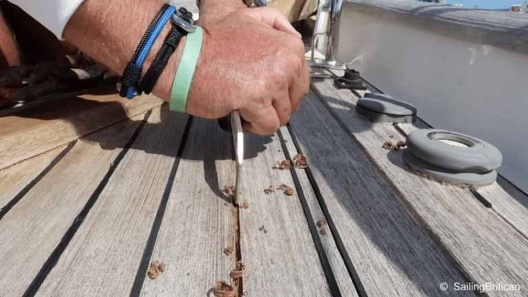 sailboat deck repair