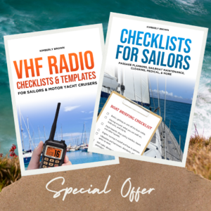 VHF & Checklists for Sailros Guides