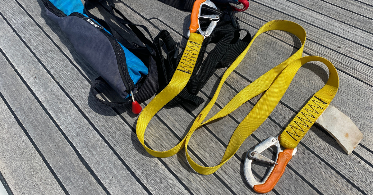 The Importance of Using a Sailing Safety Tether - Sailing Britican
