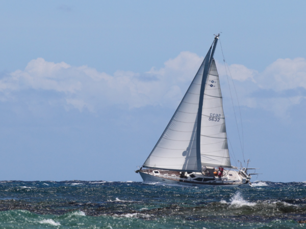 heavy displacement cruising sailboats