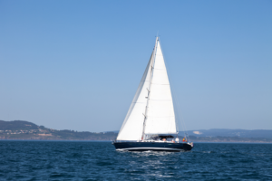 sail blue water