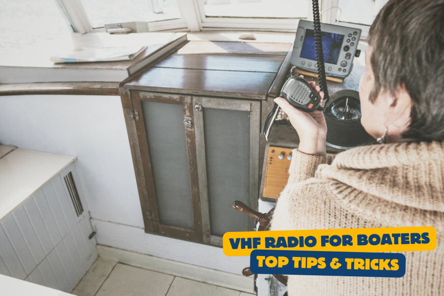Vhf radio for boats