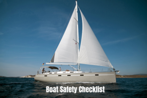 Safety checklist for boat